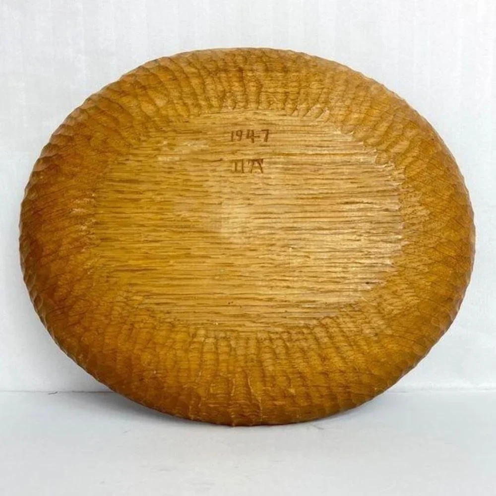 Vintage Farmhouse New Zealand‎ Wood Primitive Rustic Bowl Cottagecore Harvest